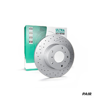 ULTRA PERFORMANCE DISC ROTOR FOR HOLDEN COMMODORE VE V8 FRONT PDR12597HSL (PAIR)