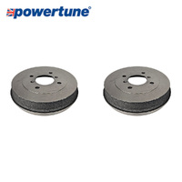 Rear Brake Drum PAIR FOR Triumph TR2 TR3 TR4 TR4A TR5 TR6 1953-1976 9" Brakes
