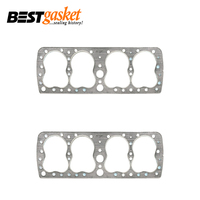 Head Gasket PAIR Ford Mercury 24 Stud SV Flathead 239 V8 Big Bore 39-48 Graphite