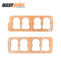 Head Gasket PAIR FOR Ford Mercury 8BA 8RT Side Valve Flathead V8 48-53 Copper