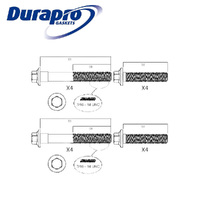 Head Bolt Kit FOR Holden Commodore VS VT VX VY Statesman Ute 3.8 V6 Ecotec 95-04