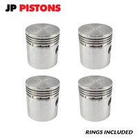 Flat Top Piston & Ring Set 040 FOR Austin A40 Devon Dorset Somerset 1200cc 47-53