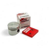 Flat Top Piston & Ring Set +060" FOR Chrysler Dodge 273 LA Small Block V8 64-69