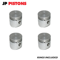 Flat Top Piston & Ring Set 040" FOR AH Sprite MG Midget Morris Minor 1000 948cc