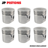 Piston & Ring Set STD FOR Holden FX FJ FE FC 132 Grey 6 Cylinder 3" Bore 48-60