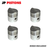 Piston & Ring Set 020" FOR Landrover Series 1 2.0L Petrol 1950-1955 11/16" PIN