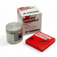 Holden Grey 138 FB EK EJ Overbore Piston & Ring Set 3 1/8" Bore STD JP