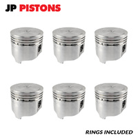 Piston & Ring Set +060" FOR Chrysler Centura Charger Regal Valiant 245 Hemi 6