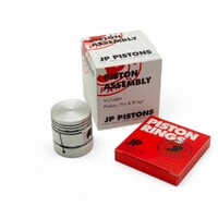 Flat Top Piston & Ring Set 020" FOR Morris Minor Series II 1952-1956 803cc