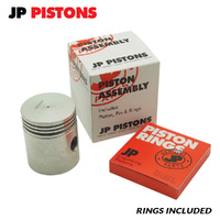 Piston & Ring Set +060" FOR Continental 9L 14L 18L 20L 6 Cylinder 1926-1933