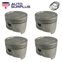 Piston & Ring Set +040" FOR Nissan 180SX S13 Silvia RS13 Sunny B12 88-91 CA18DE