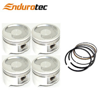 Piston & Ring Set FOR Toyota Corolla AE71 AE82 AE86 4AC 4A-C 4A-LC 1.6L STD