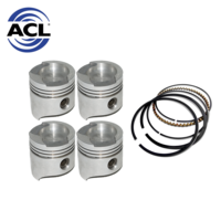 Piston & Ring Set +020" FOR Ford Cortina Escort 1298cc 1300 Crossflow ACL 65-76