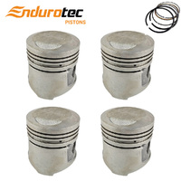 Piston & Ring Set 040" FOR Mazda 1000 Coupe Sedan Pickup Bongo 987 1.0L PB 66-78