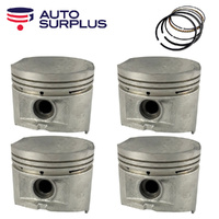 Piston & Ring Set +020" FOR Holden Astra Nissan Pulsar Prairie S-Cargo 81-91 E15