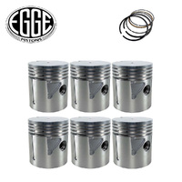 Piston & Ring Set 020 FOR Chrysler Dodge 6 Cylinder SV 236 250 264 3.4375" 42-54