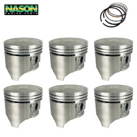 Piston & Ring Set +020" FOR Chrysler Dodge 6 Cylinder 4.0L 245 Hemi 1969-1981