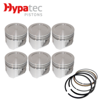 Dish Top Piston & Ring Set STD FOR Holden Red Blue Black 6 Cylinder 202 3.3