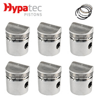 Piston & Ring Set 060" FOR Landrover Series IIA III 2.6L Rover 3.0L 1961-1977