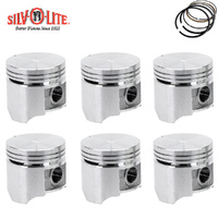 Piston & Ring Set +040" FOR Chrysler Dodge Plymouth Valiant Slant 6 170 198 225