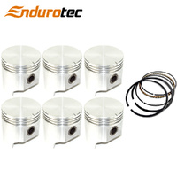 Piston & Ring Set 020" FOR Toyota Landcruiser FJ40 FJ45 FJ55 FJ60 75-84 4.2L 2F
