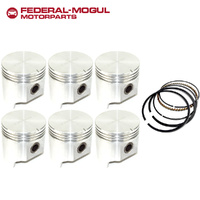 Piston & Ring Set 040" FOR Toyota Landcruiser FJ40 FJ45 FJ55 FJ60 75-84 4.2L 2F