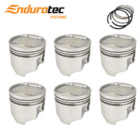 Piston & Ring Set 020" FOR Toyota Cressida Crown Soarer Supra 1986-1993 3.0 7M-GE