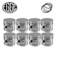 Piston & Ring Set +020" FOR Ford 1939-1953 Mercury 1939-1948 Flathead V8 3 3/16"