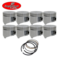 Flat Top Piston & Ring Set STD FOR Chrysler Dodge Plymouth 318 LA V8 1967-1984