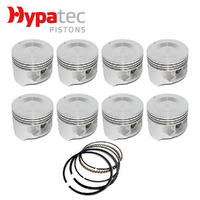 Dish Top Piston & Ring Set STD FOR Holden 308 5.0L Red Blue Black V8 1969-1988