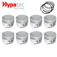 Flat Top Piston & Ring Set 020" FOR Ford Falcon Mustang 302 351 Cleveland V8