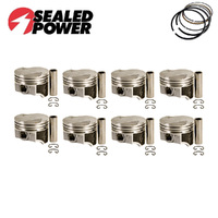 Flat Top Piston & Ring Set 030" FOR Ford Falcon Mustang 302 351 Cleveland V8