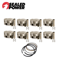Flat Top Piston & Ring Set +060" FOR Ford Falcon Fairlane 302 351 Cleveland V8
