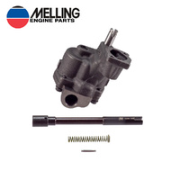 CHEV SB HI-VOL OIL PUMP +25% W/DRIVE SHAFT USES 3/4 SCREEN