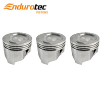 Piston Set 040" FOR Daihatsu Charade G11 G100 Hi-Jet 84-93 3 Cylinder CB 993cc