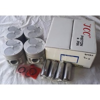Piston & Ring Set FOR Mitsubishi Canter FB511 Pajero NJ NK Triton MK 4M40 STD