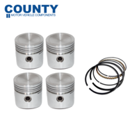 Dish Top Piston & Ring Set STD FOR Mini 998cc A Series 1963-1980