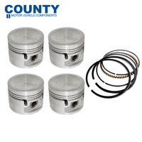 MG MGB 1800 5 Main Piston & Ring Set +030 Press Fit 3 Ring