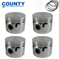 Piston & Ring Set STD FOR MG Midget Triumph Dolomite Spitfire 1500 70-80 1.5L