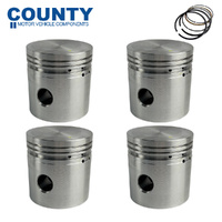 Piston & Ring Set 020 FOR MG TB TC TD TF YA YB YT 39-57 1250 XPAG 69MM Overbored