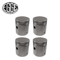 Piston Set STD FOR Plymouth Model Q U Maxwell 1925-1932 170 186 196 Flathead 4