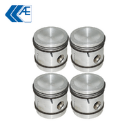 Dish Top Piston & Ring Set 060" FOR Hillman Minx Series III 1958-1961 1494cc OHV