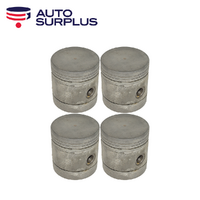 Flat Top Piston Set 020" FOR Hillman Minx Series III 1958-1961 1494cc OHV