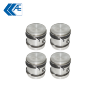 Dish Top Piston & Ring Set 060 FOR Austin Morris Mini Moke 848cc A Series 60-70