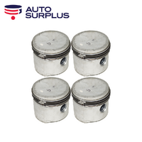 Dish Top Piston & Ring Set 010" FOR Austin Healy MG Mini Morris 1962-1971 1098cc