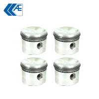 Dish Top Piston & Ring Set 030" FOR Austin Healy MG Mini Morris 1962-1971 1098cc
