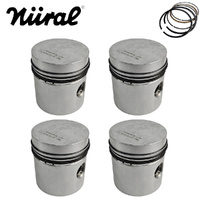 Piston & Ring Set 020" FOR Landrover Series IIA III 90 110 127 61-86 2.25L Petrol