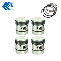 Dish Top Piston & Ring Set 010 FOR Austin A40 Cambridge Countryman 1.2 1954-1957