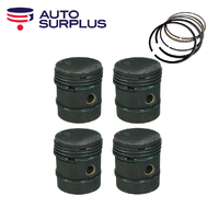 Dish Top Piston & Ring Set 010 FOR Austin A40 Cambridge Countryman 1.2 1954-1957