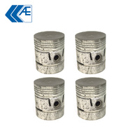 Dish Top Piston Set 020 FOR Austin A40 Cambridge Countryman 1.2 1954-1957